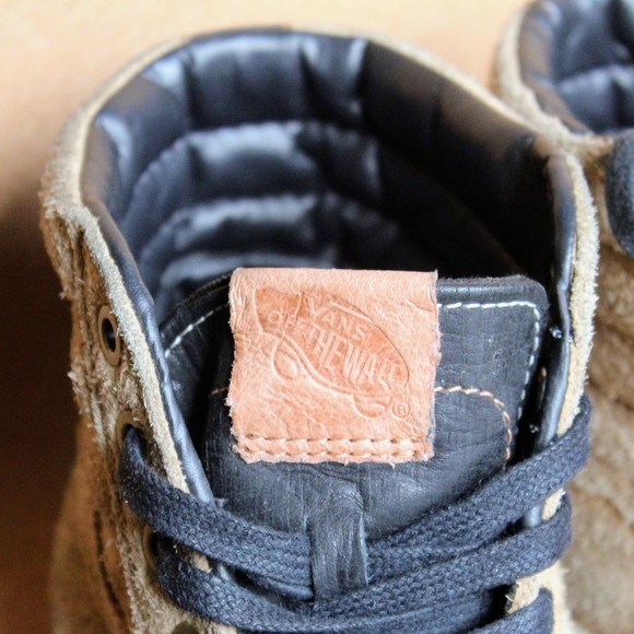 Vans Cali. Sk8-Hi 46 El Jefe tan/black. Great use condition. Men's 8 - Picture 8 of 16